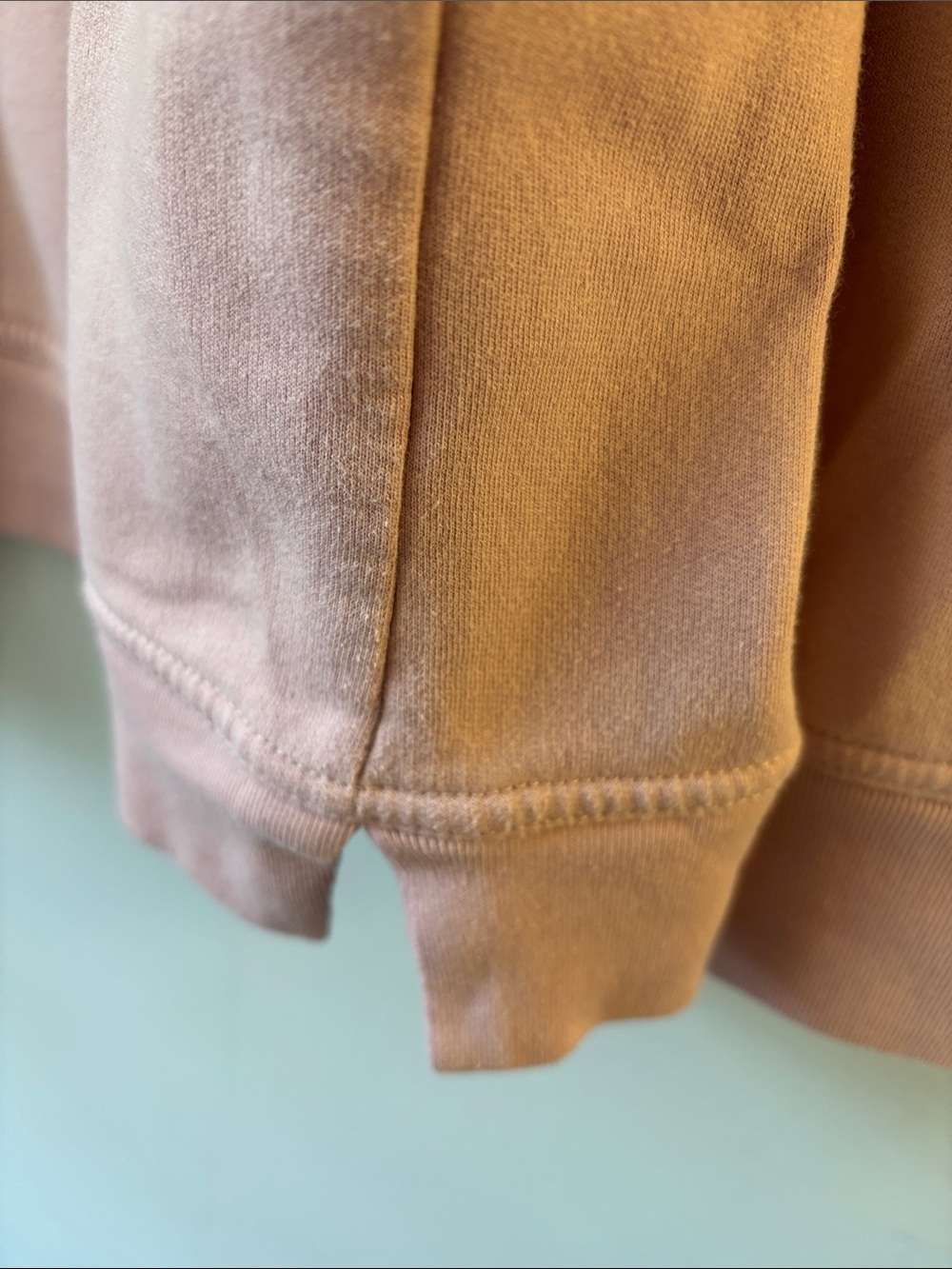 GAP Dusty Rose Sweatshirt with Gold Logo - Picture 6 of 6
